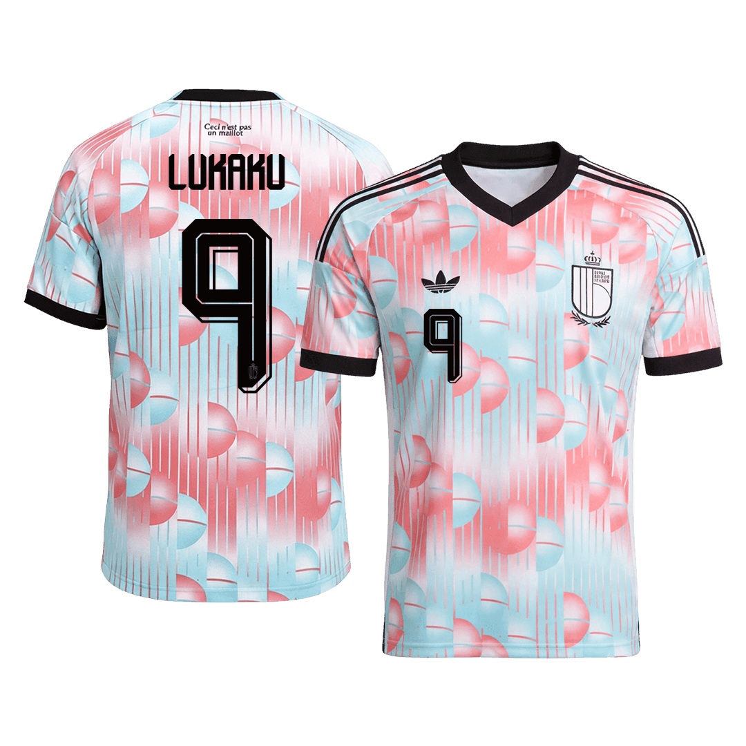 Pánske Futbalový Dres Belgicko Vonkajší MS 2026 - LUKAKU #9