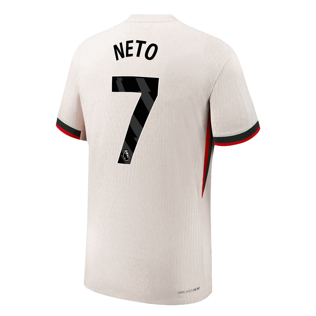 Chelsea pánsky vonkajší futbalový dres 2025/26 - NETO #7 [hráčska verzia]