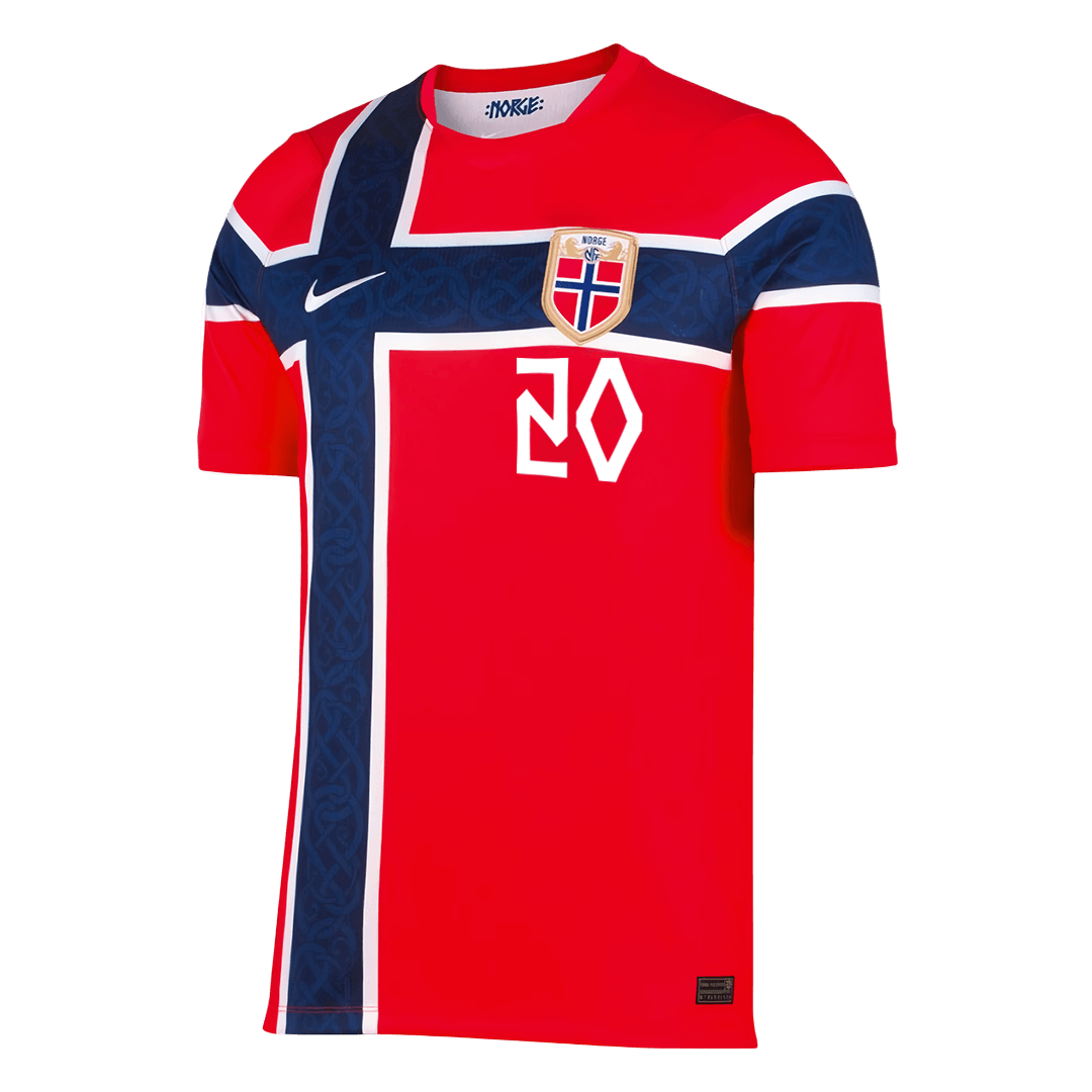 Nórsko pánsky domáci futbalový dres MS 2026 - NUSA #20