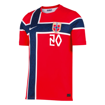 Nórsko pánsky domáci futbalový dres MS 2026 - NUSA #20