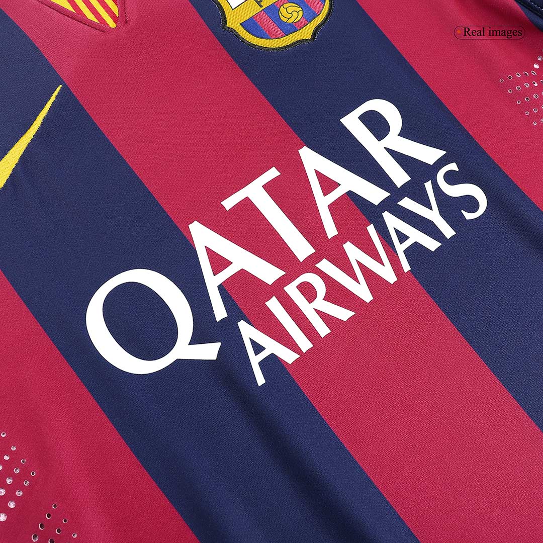 Barcelona pánsky domáci retro futbalový dres 2014/15