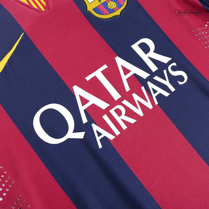 Barcelona pánsky domáci retro futbalový dres 2014/15