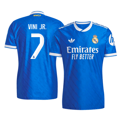 Real Madrid pánsky tretí futbalový dres 2025/26 - VINI JR. #7 [hráčska verzia]