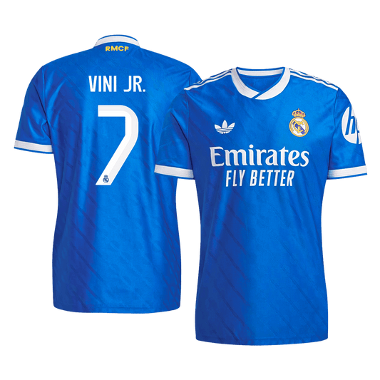 Real Madrid pánsky tretí futbalový dres 2025/26 - VINI JR. #7 [hráčska verzia]