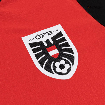 Rakúsko pánsky domáci futbalový dres MS 2026 [hráčska verzia]