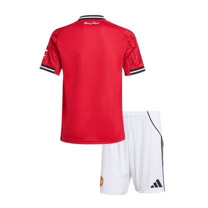 Manchester United detská domáca futbalová súprava 2025/26