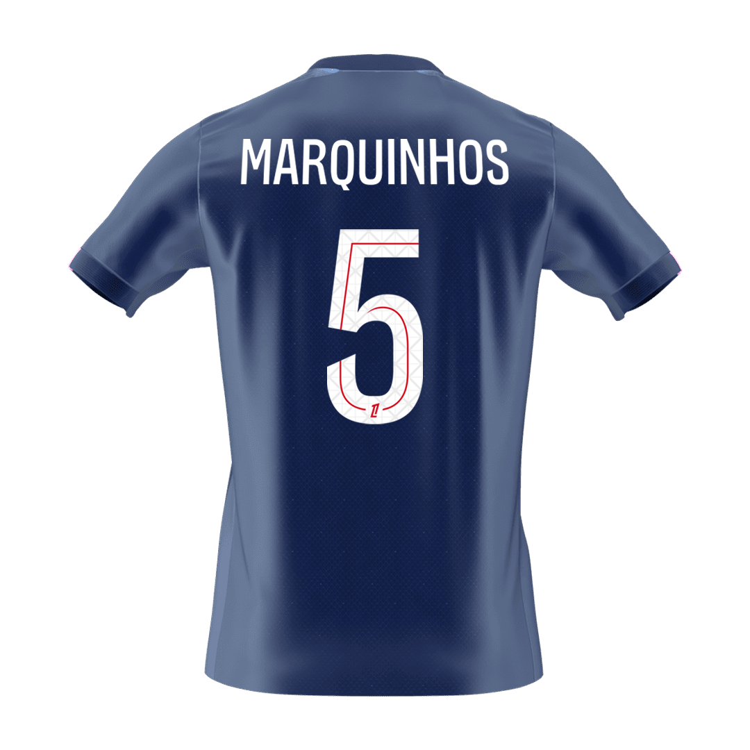 PSG pánsky domáci futbalový dres 2025/26 - MARQUINHOS #5 (Prémiová kvalita)
