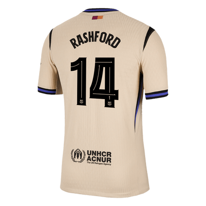Barcelona pánsky vonkajší futbalový dres 2025/26 UCL - RASHFORD #14 [hráčska verzia]