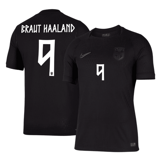 Pánske Futbalový Dres Nórsko Vonkajší MS 2026 Hráčska Verzia - BRAUT HAALAND #9