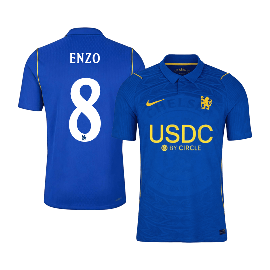 Chelsea pánsky Domáci futbalový dres 2026/27 – ENZO #8 – UCL [hráčska verzia]