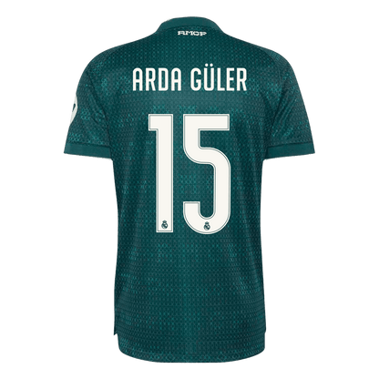 Real Madrid pánsky vonkajší futbalový dres 2026/27 – ARDA GÜLER #15 [hráčska verzia]