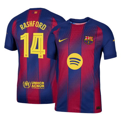 Barcelona pánsky domáci futbalový dres 2025/26 UCL - RASHFORD #14 [hráčska verzia]