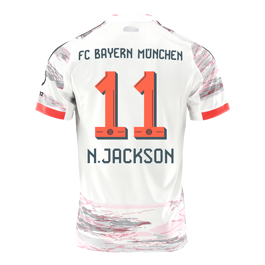 Bayern Mníchov pánsky vonkajší futbalový dres 2025/26 - N.JACKSON #11