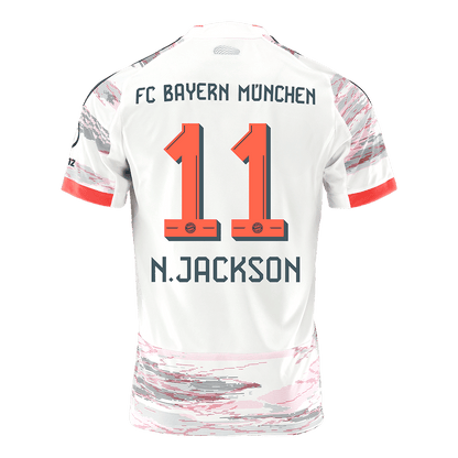 Bayern Mníchov pánsky vonkajší futbalový dres 2025/26 - N.JACKSON #11