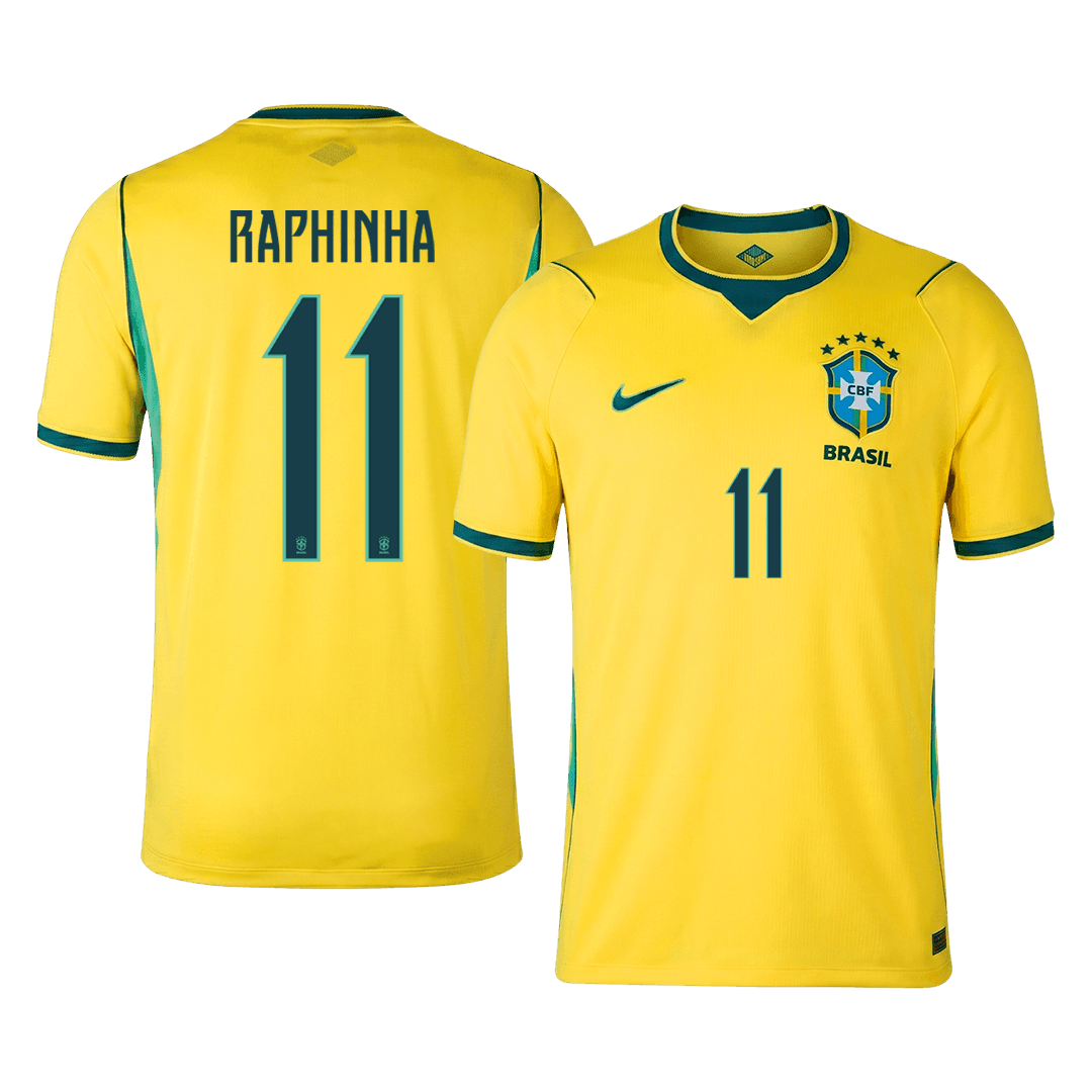 Pánske Futbalový Dres Brazília Domáci MS 2026 - RAPHINHA #11