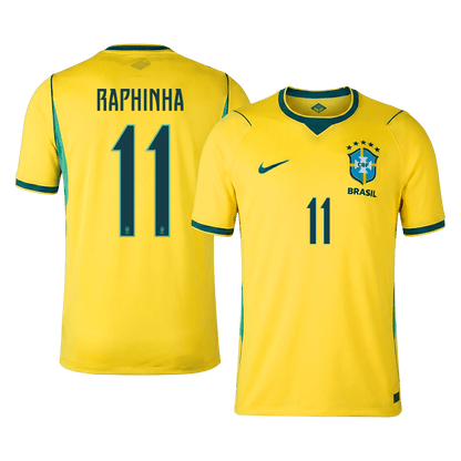 Pánske Futbalový Dres Brazília Domáci MS 2026 - RAPHINHA #11