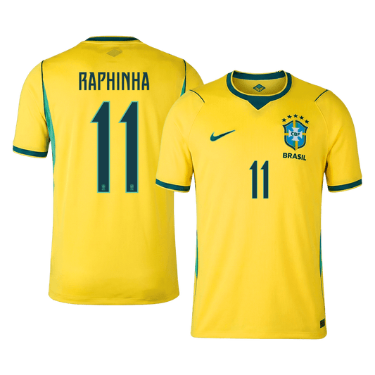 Pánske Futbalový Dres Brazília Domáci MS 2026 - RAPHINHA #11