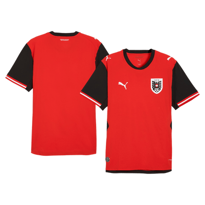 Rakúsko pánsky domáci futbalový dres MS 2026 [hráčska verzia]