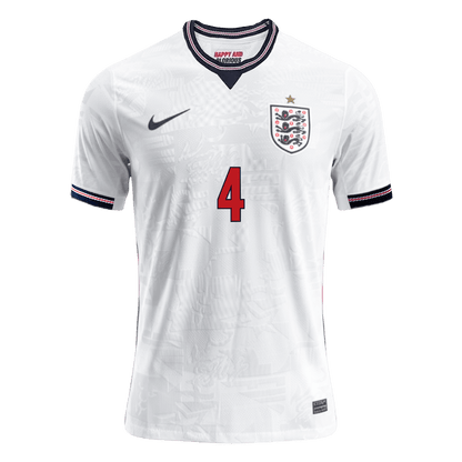 Anglicko pánsky domáci futbalový dres MS 2026 - RICE #4 [hráčska verzia]