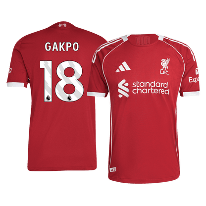 Liverpool pánsky domáci futbalový dres 2025/26 - GAKPO #18 [hráčska verzia]