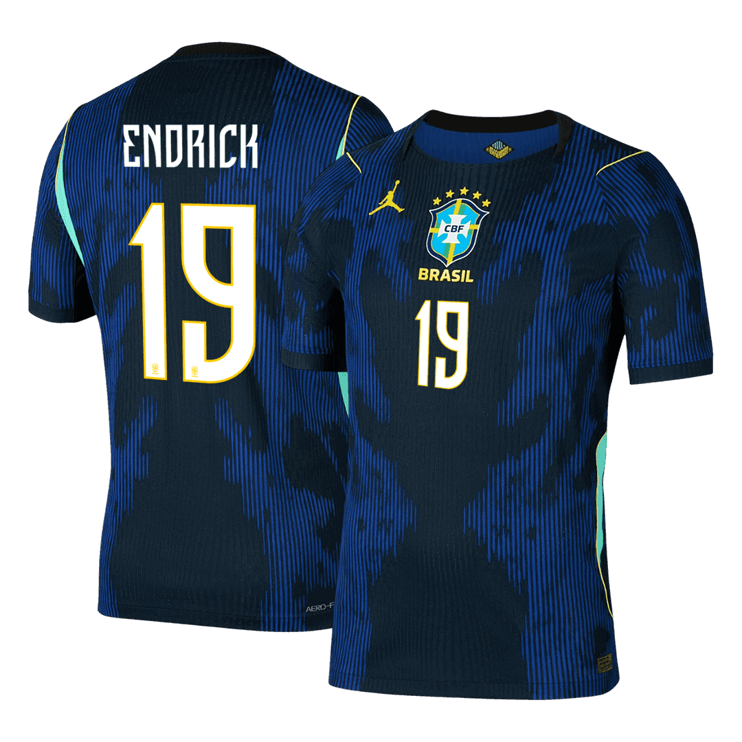 Pánske Futbalový Dres Brazília Vonkajší MS 2026 Hráčska Verzia - ENDRICK #19