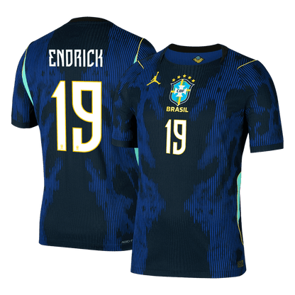 Pánske Futbalový Dres Brazília Vonkajší MS 2026 Hráčska Verzia - ENDRICK #19