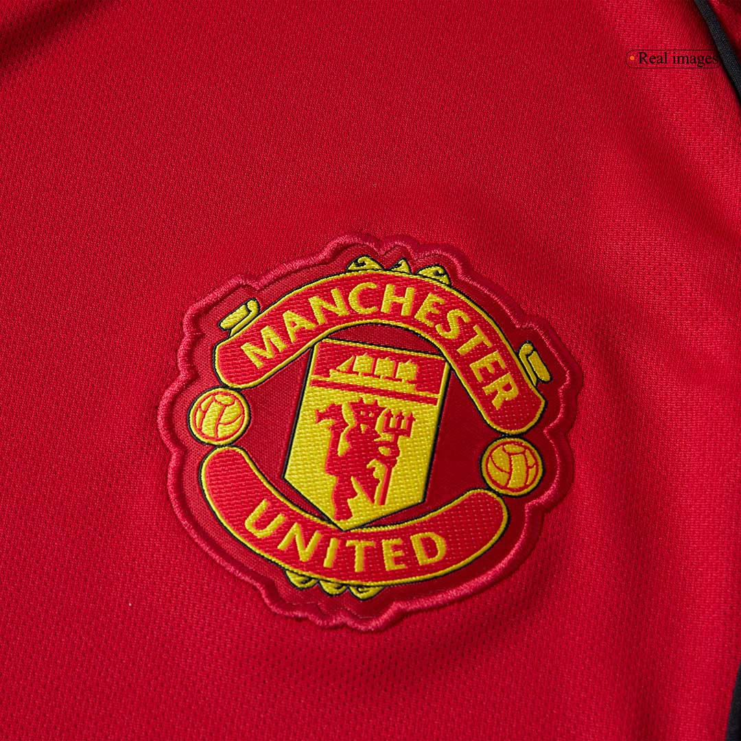 Manchester United pánsky domáci futbalový dres s dlhými rukávmi 2025/26