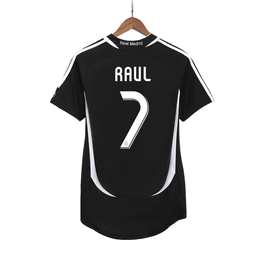 Real Madrid pánsky vonkajší retro futbalový dres 2006/07 - RAUL #7
