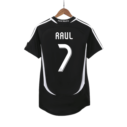 Real Madrid pánsky vonkajší retro futbalový dres 2006/07 - RAUL #7
