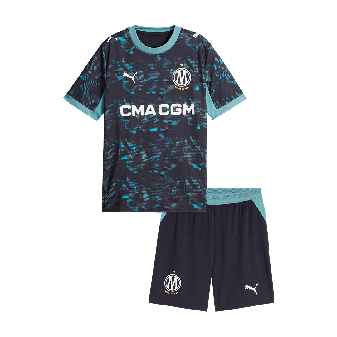 Marseille detský Vonkajší futbalový komplet 2026/27