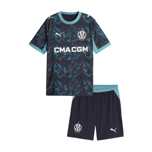 Marseille detský Vonkajší futbalový komplet 2026/27