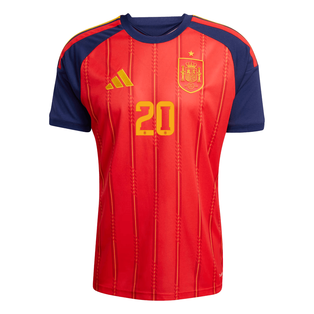 [PREMIUM] Pánske Futbalový Dres Španielsko Domáci MS 2026 - PEDRI #20