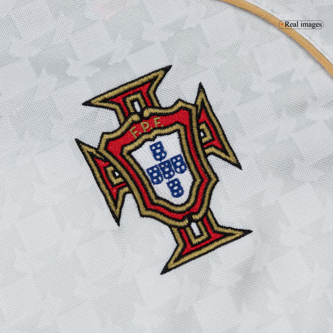 Portugalsko pánsky vonkajší retro futbalový dres 2004