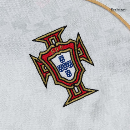 Portugalsko pánsky vonkajší retro futbalový dres 2004