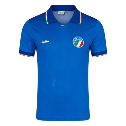 Taliansko pánsky domáci retro futbalový dres 1990