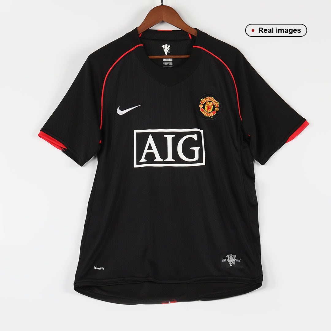 Manchester United pánsky vonkajší retro futbalový dres 2007/08