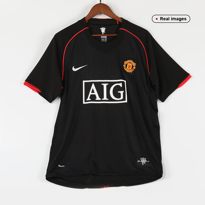 Manchester United pánsky vonkajší retro futbalový dres 2007/08