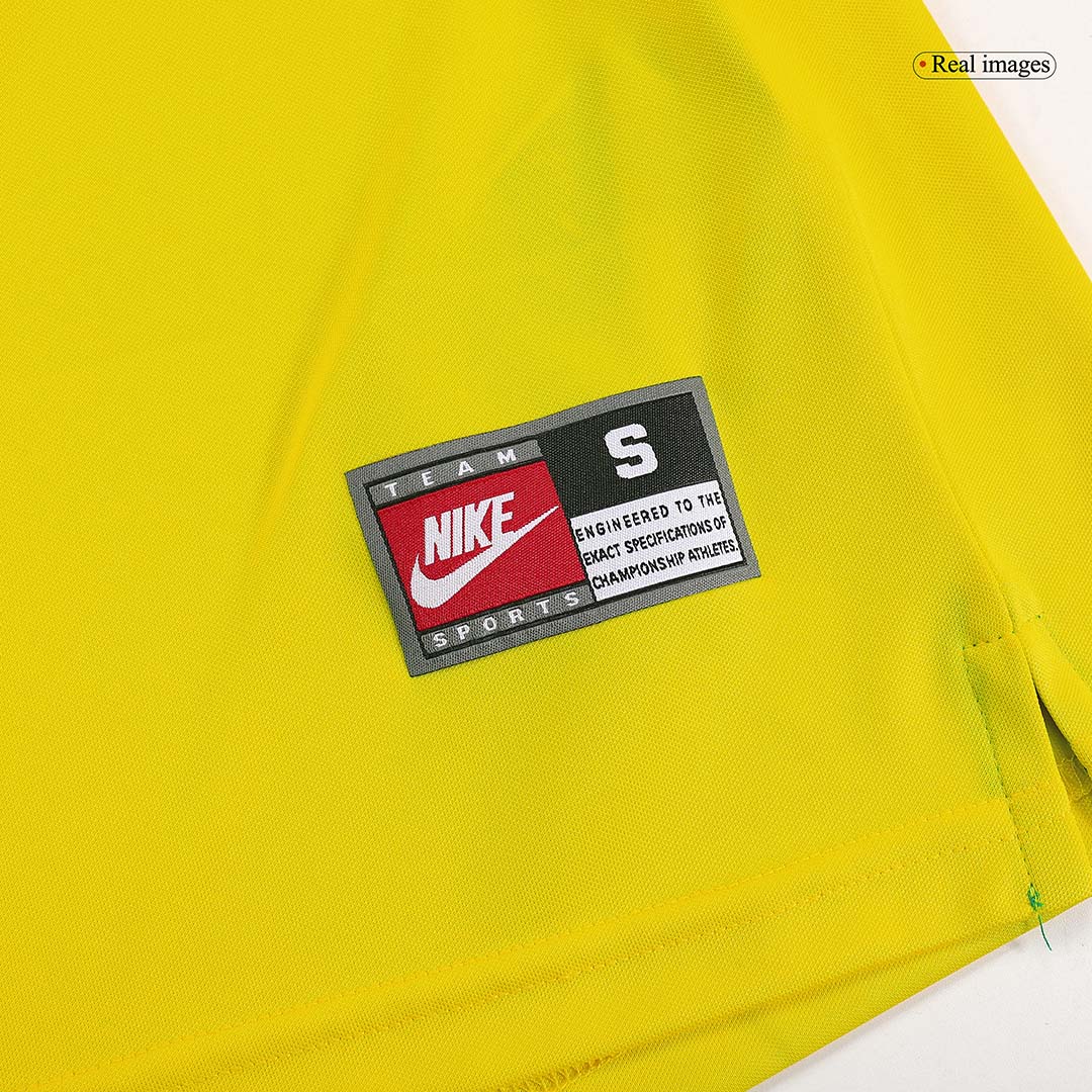 Brazília pánsky domáci retro futbalový dres MS 1998 - RONALDO #9