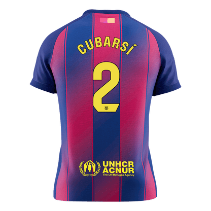 Barcelona pánsky domáci futbalový dres 2025/26 - CUBARSÍ #2 (Prémiová kvalita)