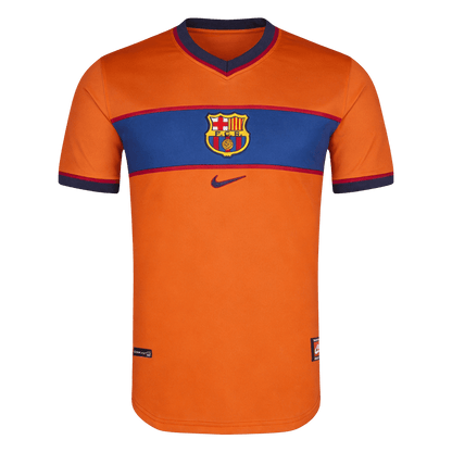 Barcelona pánsky tretí retro futbalový dres 1998/99