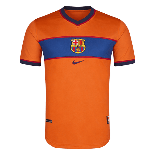 Barcelona pánsky tretí retro futbalový dres 1998/99