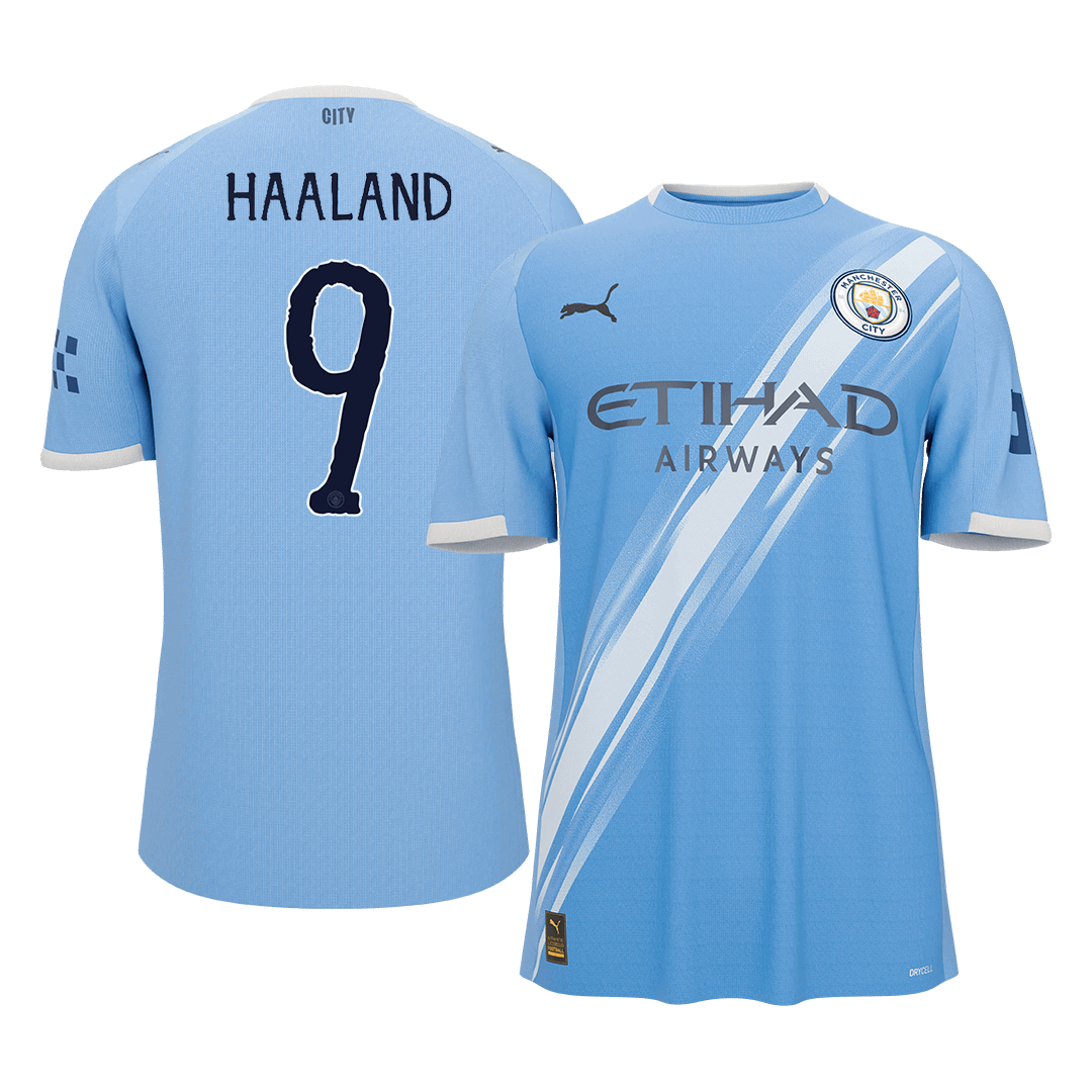 Manchester City pánsky domáci futbalový dres MS 2025/26 - HAALAND #9 (Prémiová kvalita)
