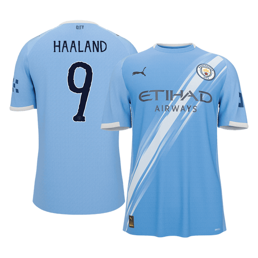 Manchester City pánsky domáci futbalový dres MS 2025/26 - HAALAND #9 (Prémiová kvalita)