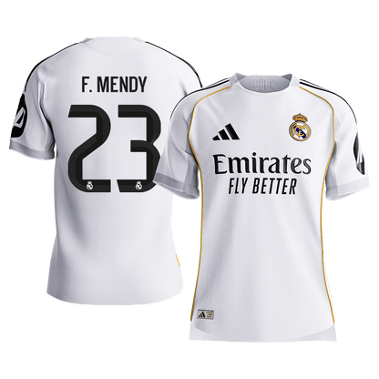 Real Madrid pánsky domáci futbalový dres 2025/26 - F.MENDY #23 [hráčska verzia] (Prémiová kvalita)