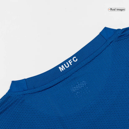 Manchester United pánsky tretí retro futbalový dres s dlhými rukávmi 2008/09