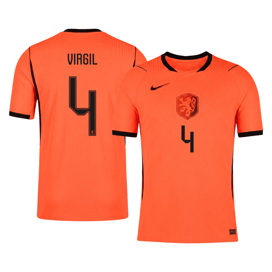 Pánske Futbalový Dres Holandsko Domáci MS 2026 Hráčska Verzia - VIRGIL #4