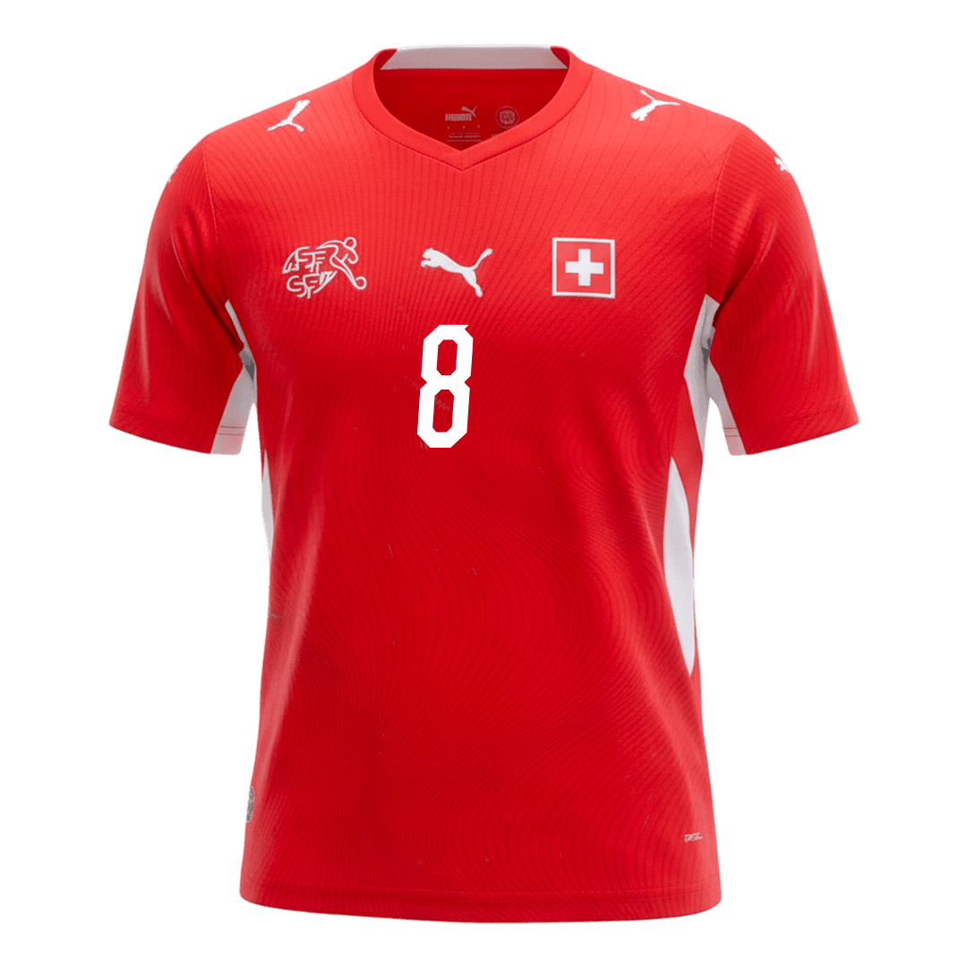Švajčiarsko pánsky domáci futbalový dres MS 2026 - REULER #8