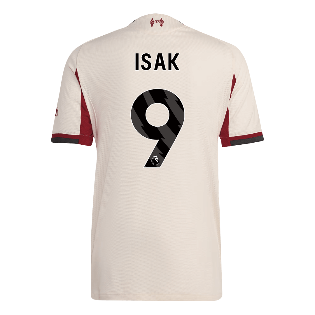 Liverpool pánsky vonkajší futbalový dres 2025/26 - ISAK ##9 [hráčska verzia]