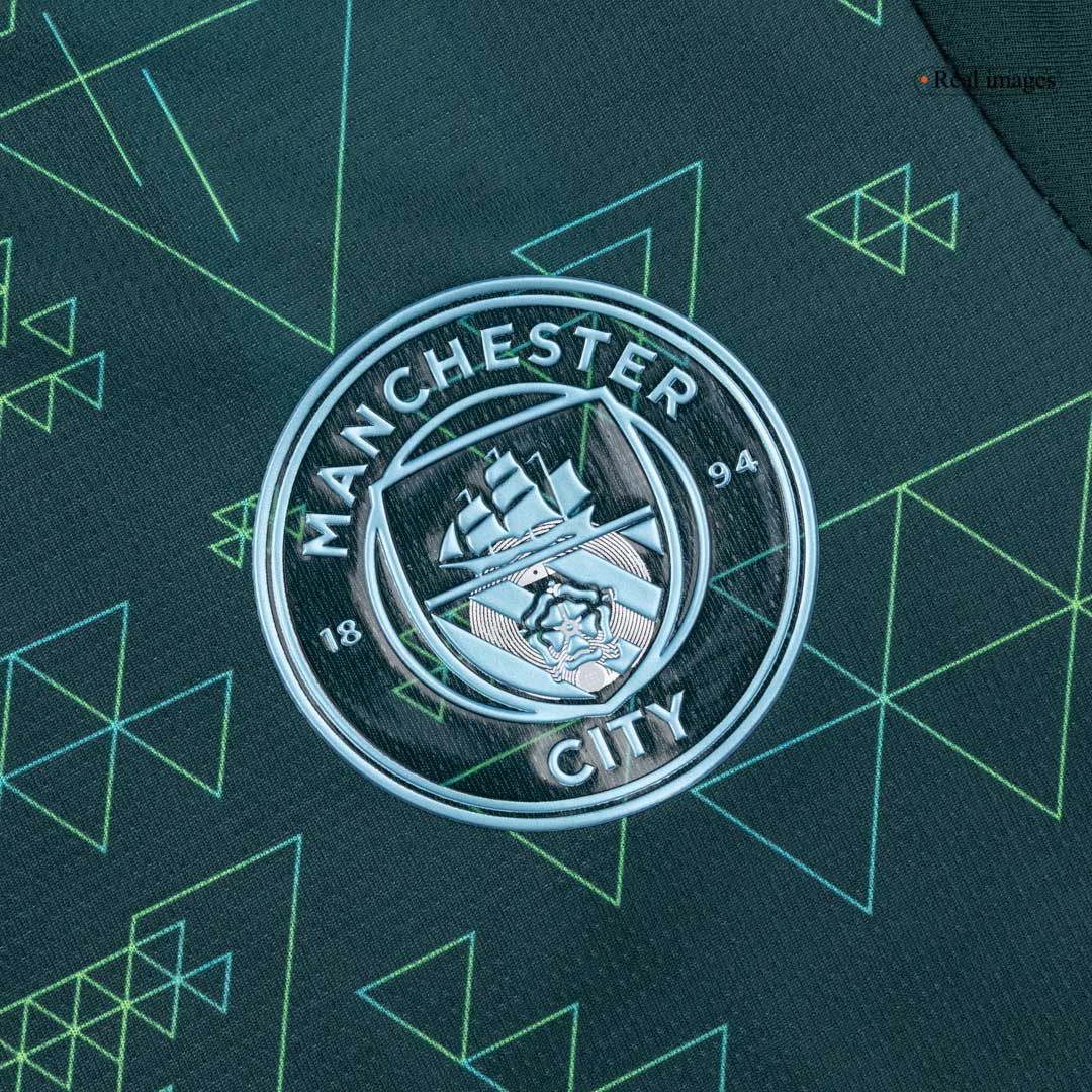 Manchester City pánsky štvrtý futbalový dres 2025/26