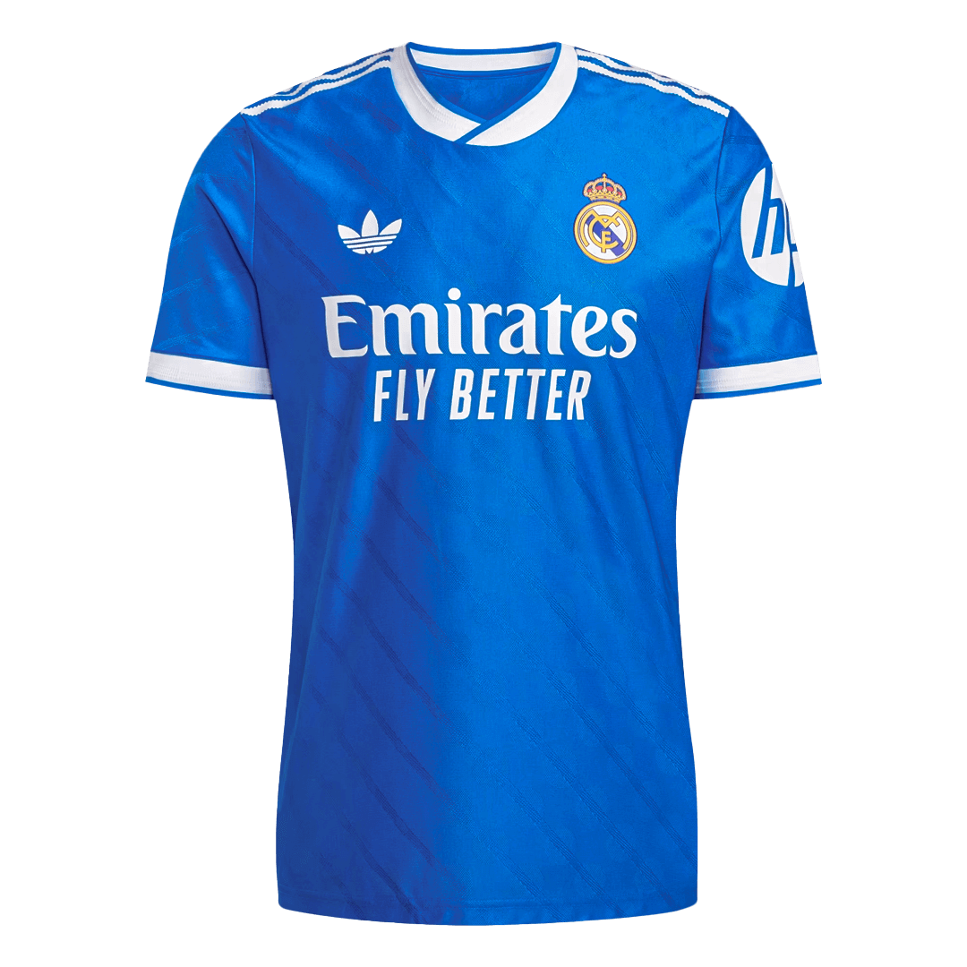 Real Madrid pánsky tretí futbalový dres 2025/26 - TCHOUAMENI #14 [hráčska verzia]